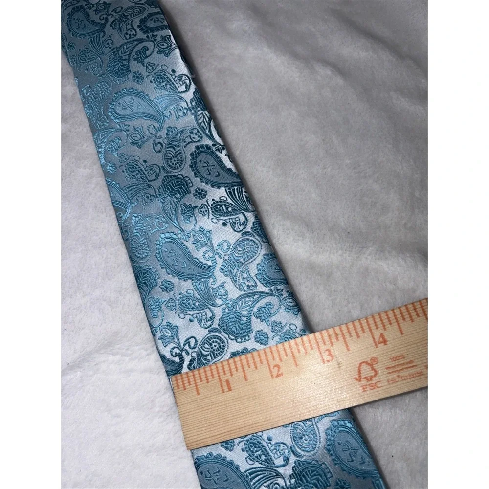 Kiss Paisley Ties Lot Of 2 Microfiber‎ Traditional Business Professional